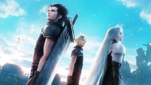 Zack, Cloud, and Sephiroth in Crisis Core: Final Fantasy 7 Reunion.