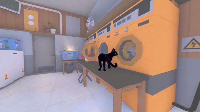 Little Kitty Big City Duckling Laundromat Screenshot