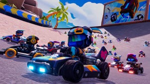 A screenshot of Stampede: Racing Royale.