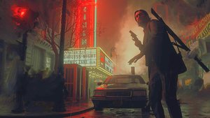 Alan Wake explores a dark version of New York