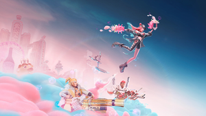 Promo image from Square Enix's Foamstars.