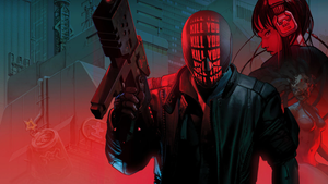 Key art for Reikon Games' 2017 title, Ruiner. 